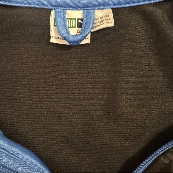 Puma Baby Boy Blue Black and White Two Piece Track Suit Set Like New - Picture 11 of 13